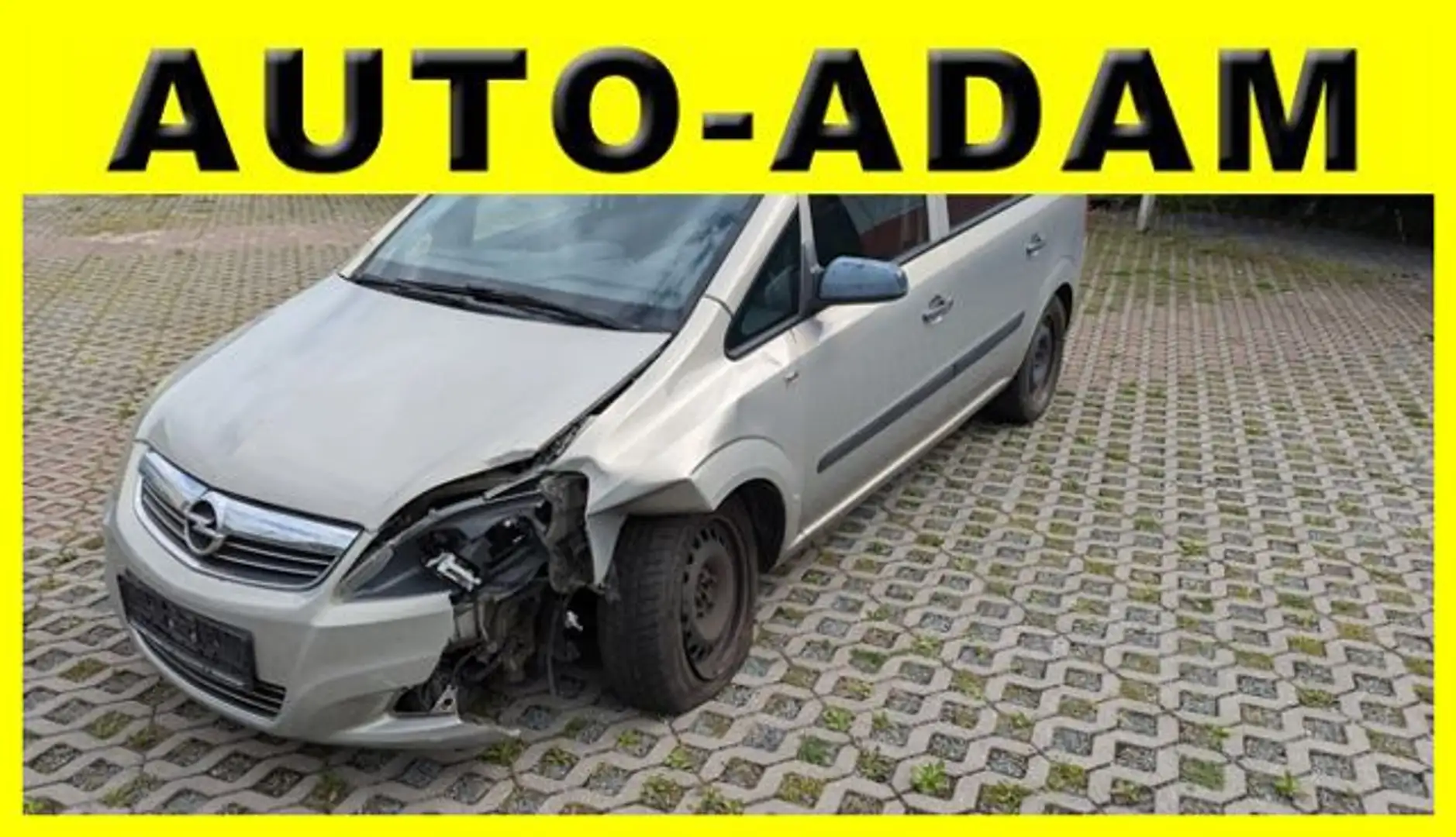 Opel Zafira B Innovation*Frontschaden*Motor läuft* Plateado - 1