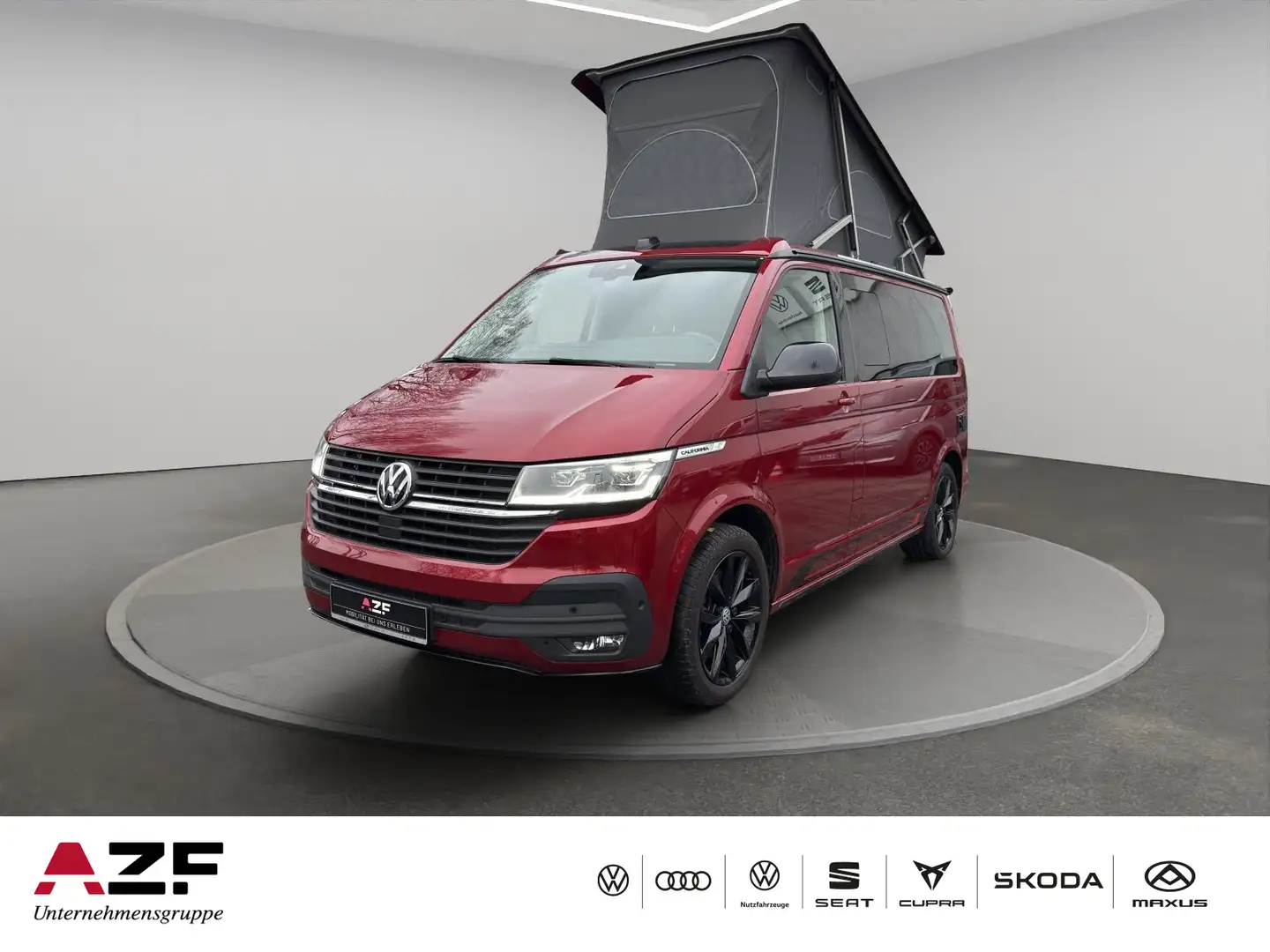 Volkswagen T6.1 California 2.0 TDI 4Mot Ocean AHK+STANDHZG. Rojo - 1
