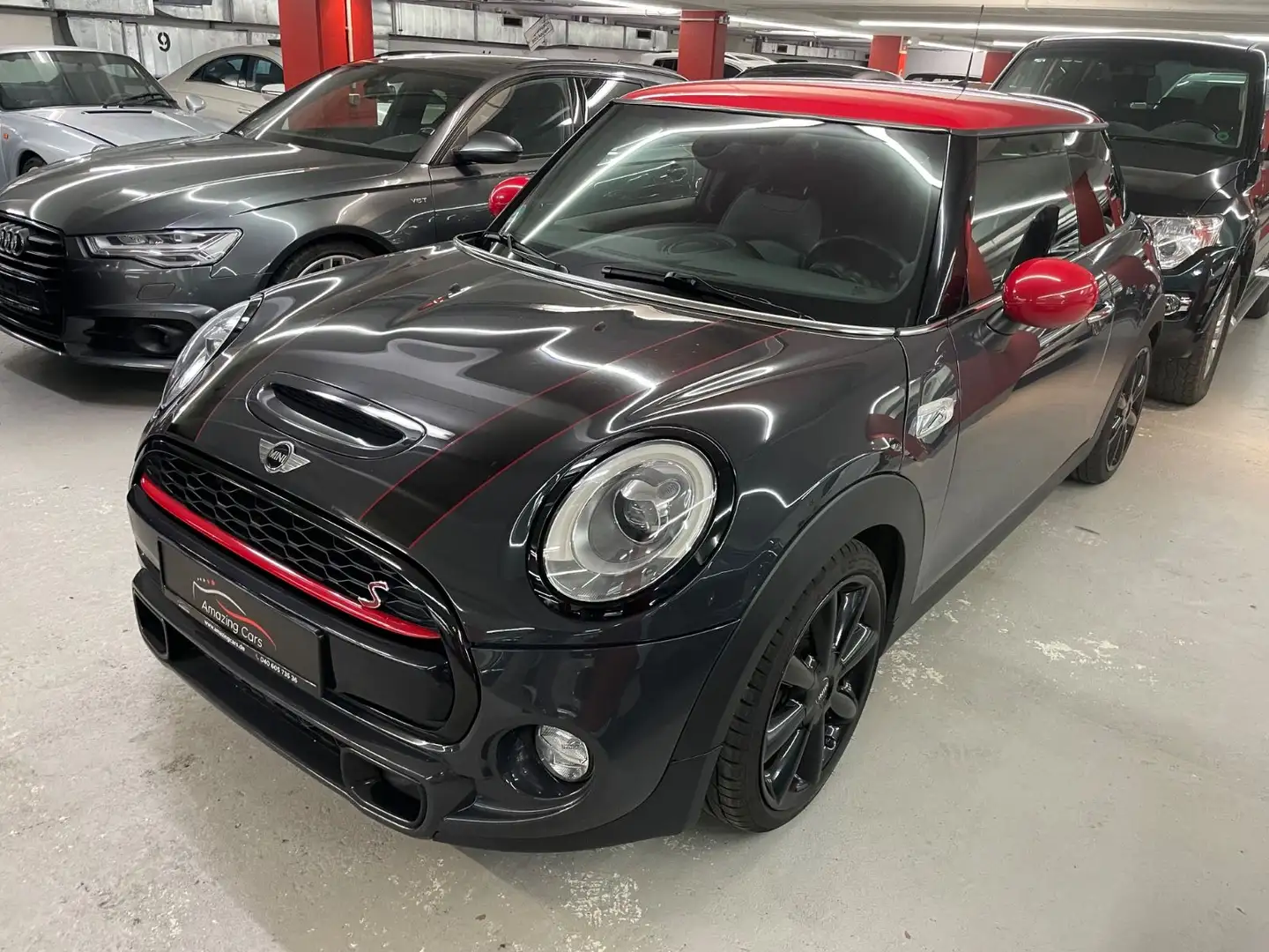 MINI Cooper S H&K|LED-Scheinwerfer|Navi|Voll-Leder Grau - 1
