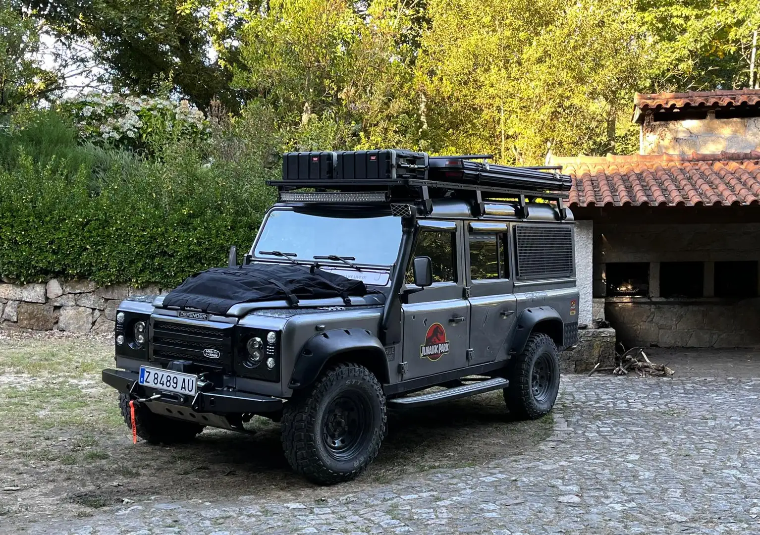 Land Rover Defender Defender 110 TDI SW Gris - 2