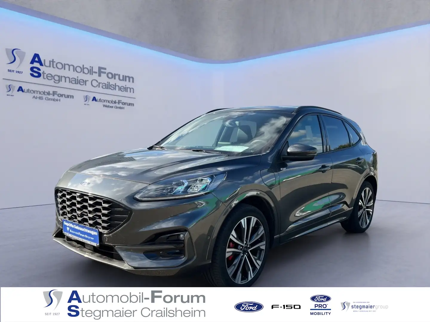 Ford Kuga 2.5 Duratec PHEV ST-Line X *AHK*PANO*iACC*20ZOLL* Grijs - 1