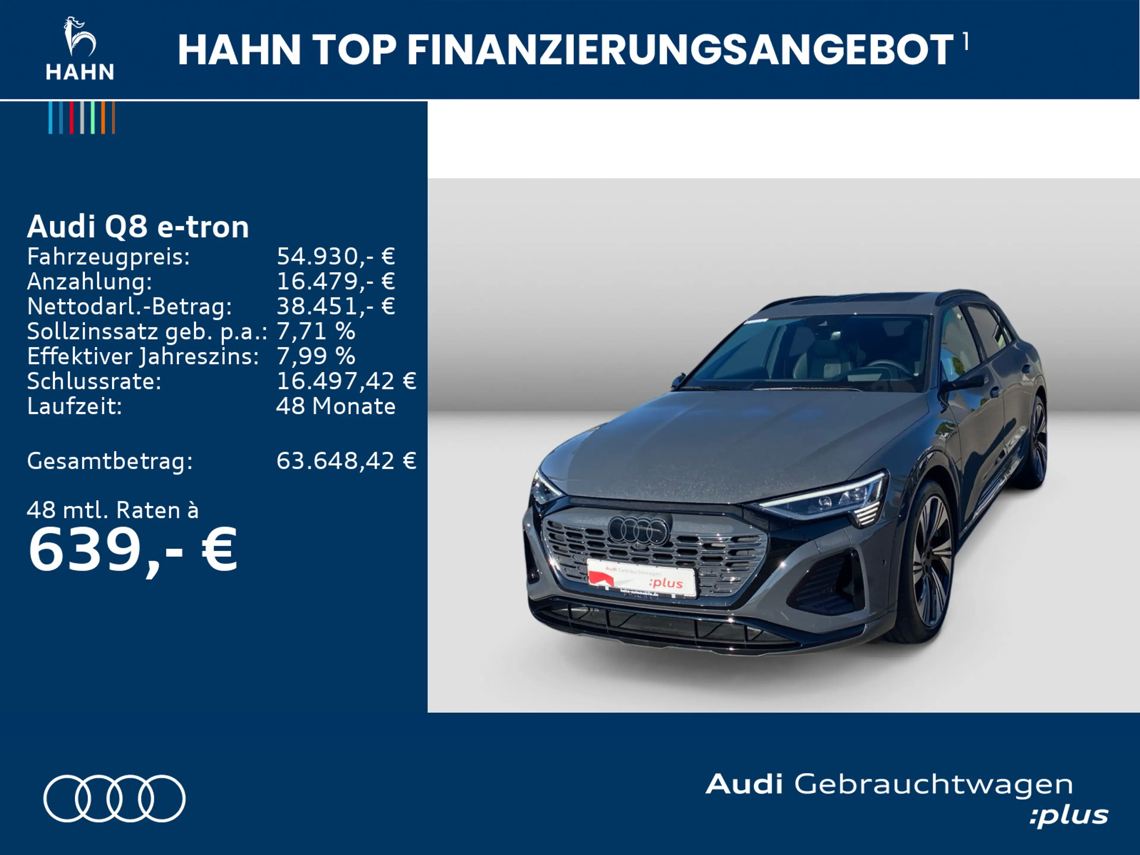 Audi Q8 e-tron 55 quattro S line S-trc HUD B&O 360° A — photo 2