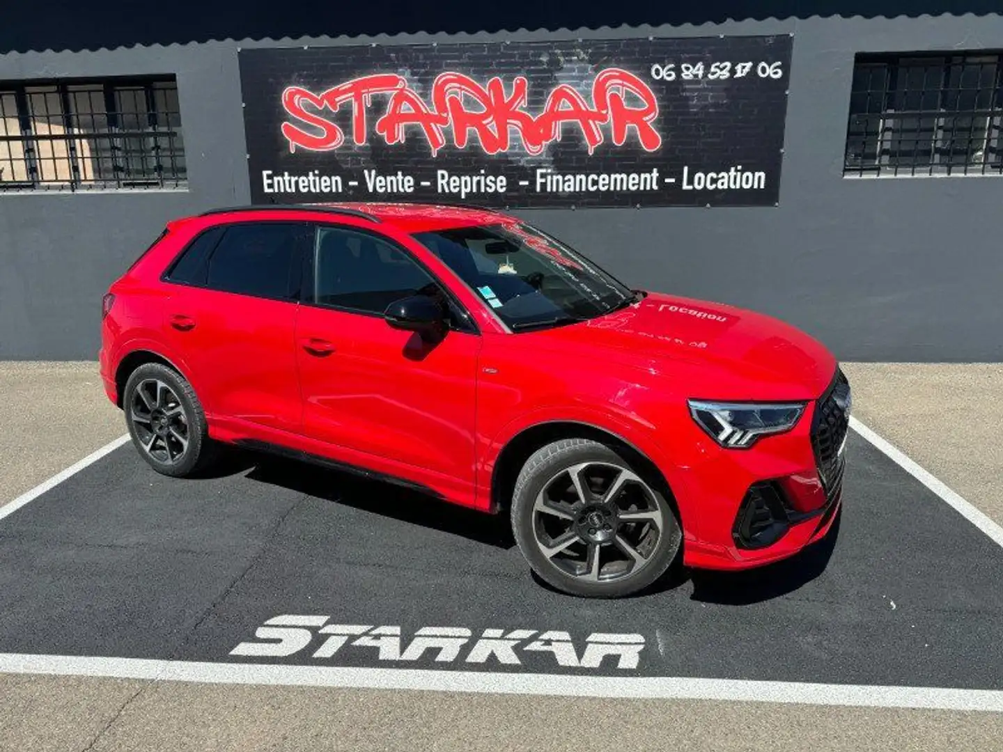 Audi Q3 35 TDI 150CH 124G S LINE S TRONIC 7 Rouge - 1