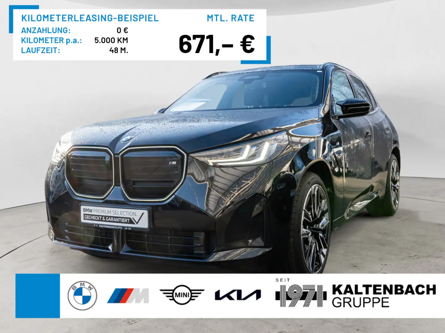 BMW X3 M 50 xDrive PANO AHK STANDHZ 360° HUD NAVI Noir - 1