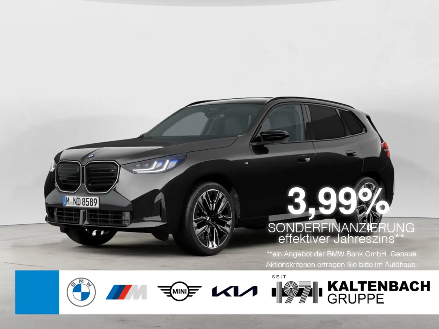 BMW X3 M 50 xDrive PANO AHK STANDHZ 360° HUD NAVI Schwarz - 1