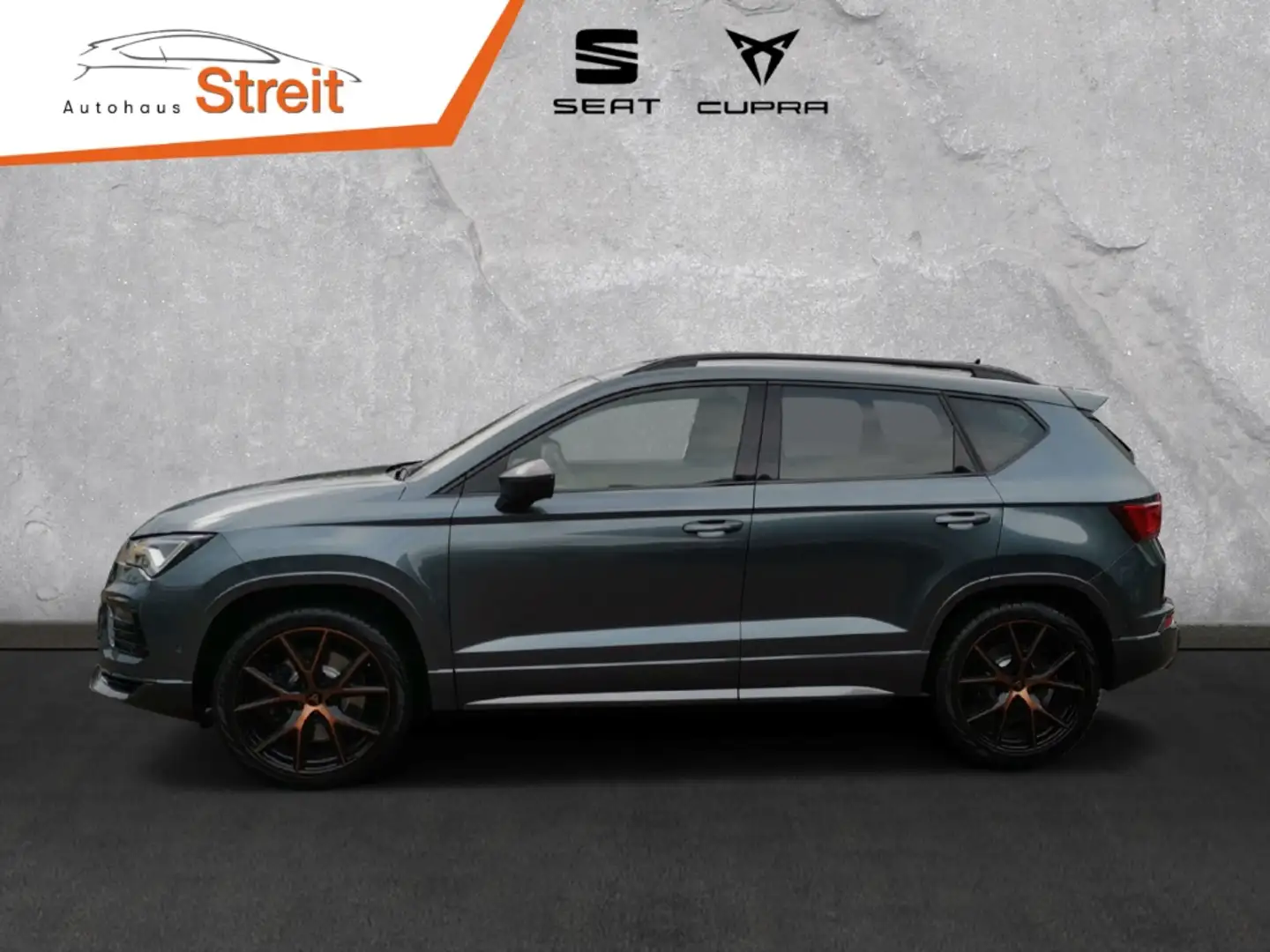 CUPRA Ateca 4Drive 2.0 TSI TÜV NEU 7-GANG DSG Navi digitales C Grau - 2