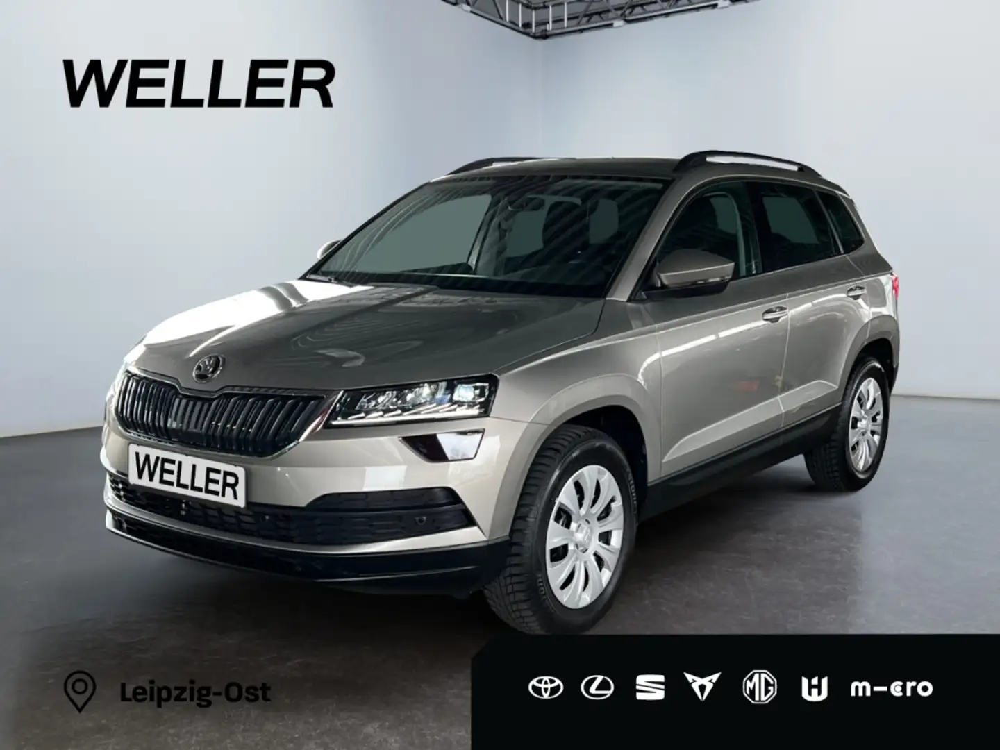 Skoda Karoq 1.5 TSI ACT DSG Ambition *LED*Kessy*el Heck* Beige - 2