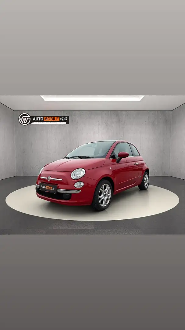 Fiat 500 1,2 Rot - 2