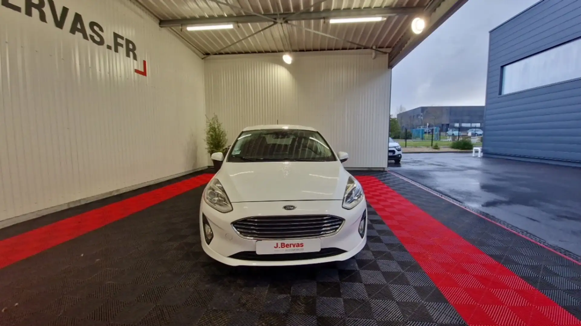 Ford Fiesta 1.0 ECOBOOST 100 CH SS TITANIUM Blanc - 2