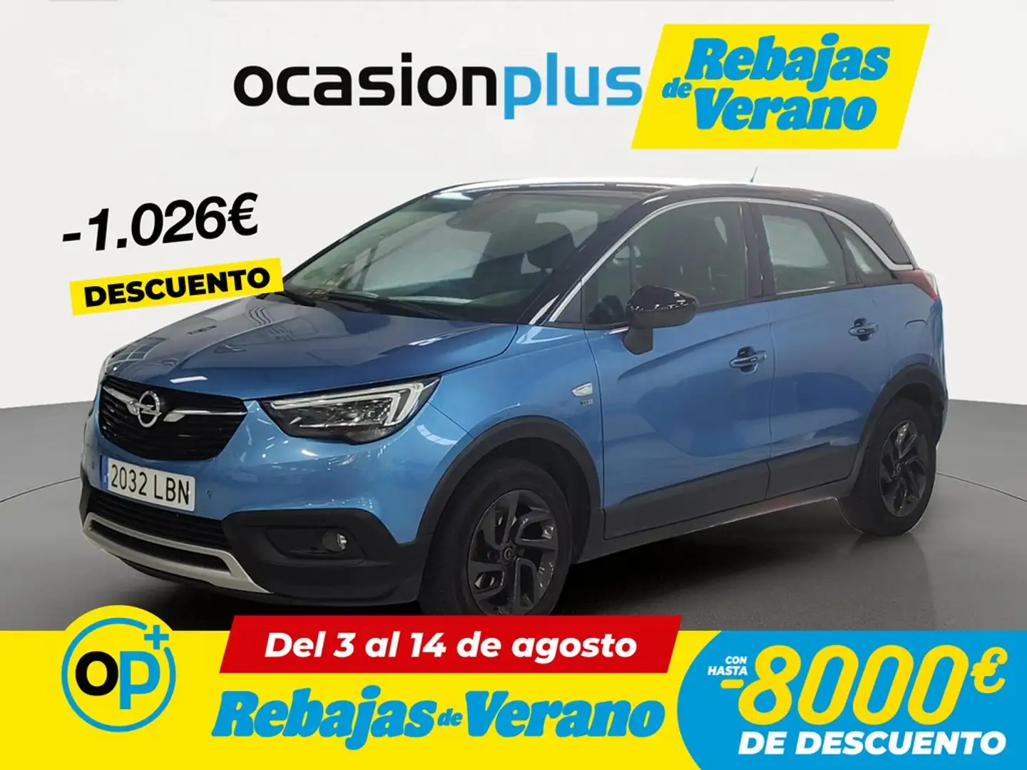 Opel Crossland X 1.2T S&S Design Line - 120 Aniversario 110 Azul - 1