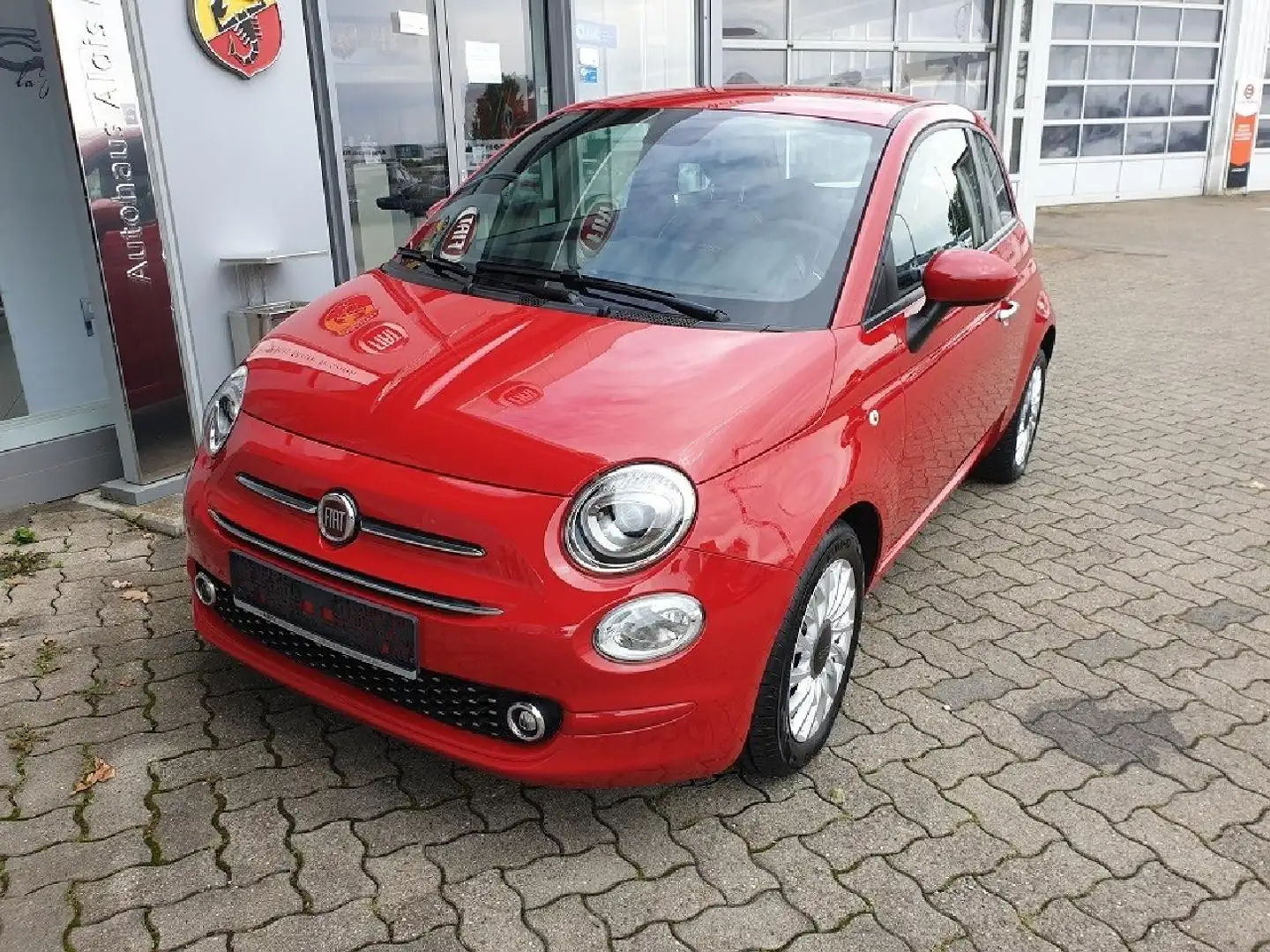 Fiat 500 Lounge Rot - 1