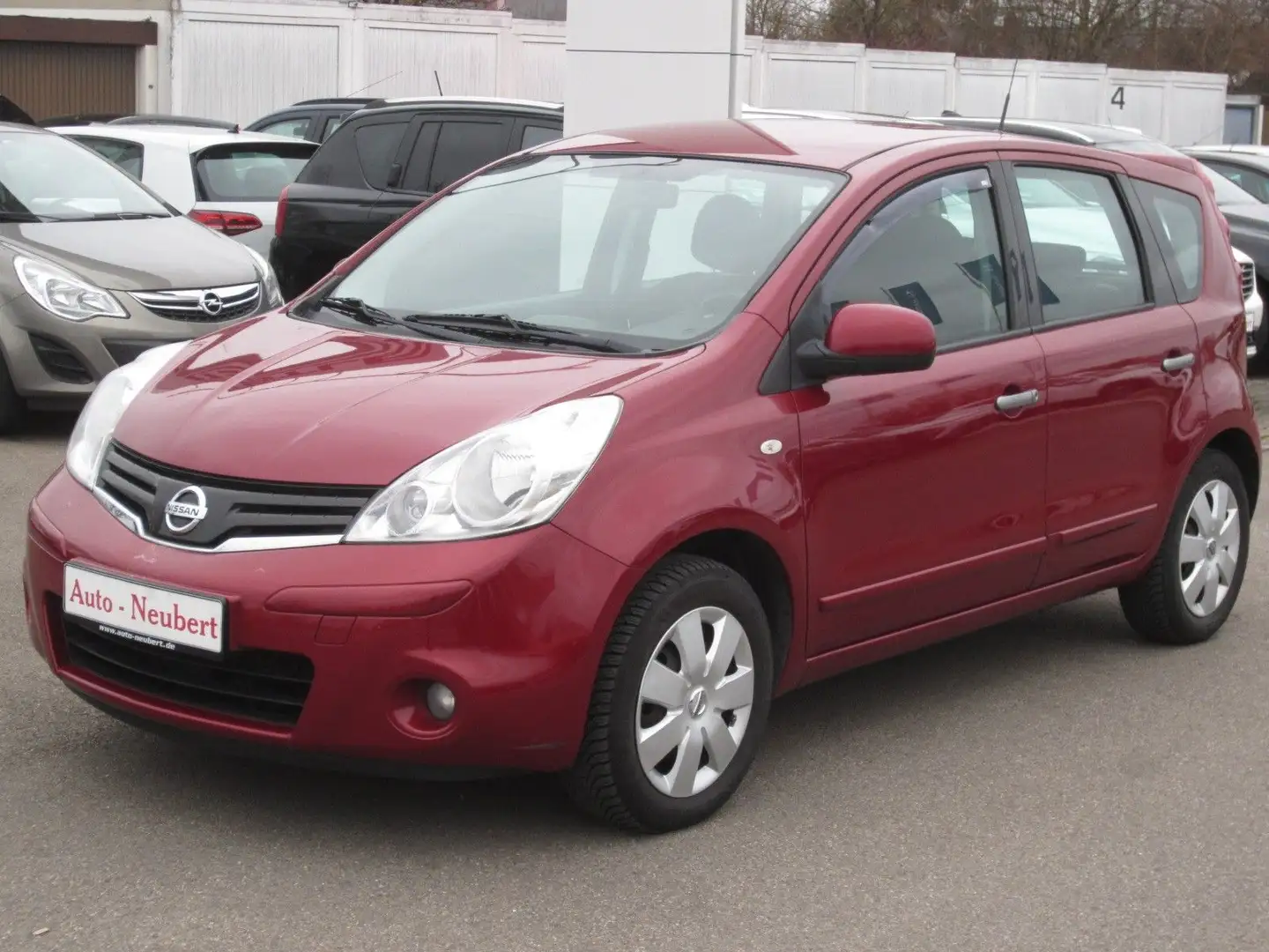 Nissan Note Acenta 1,6 Automatik Rood - 2