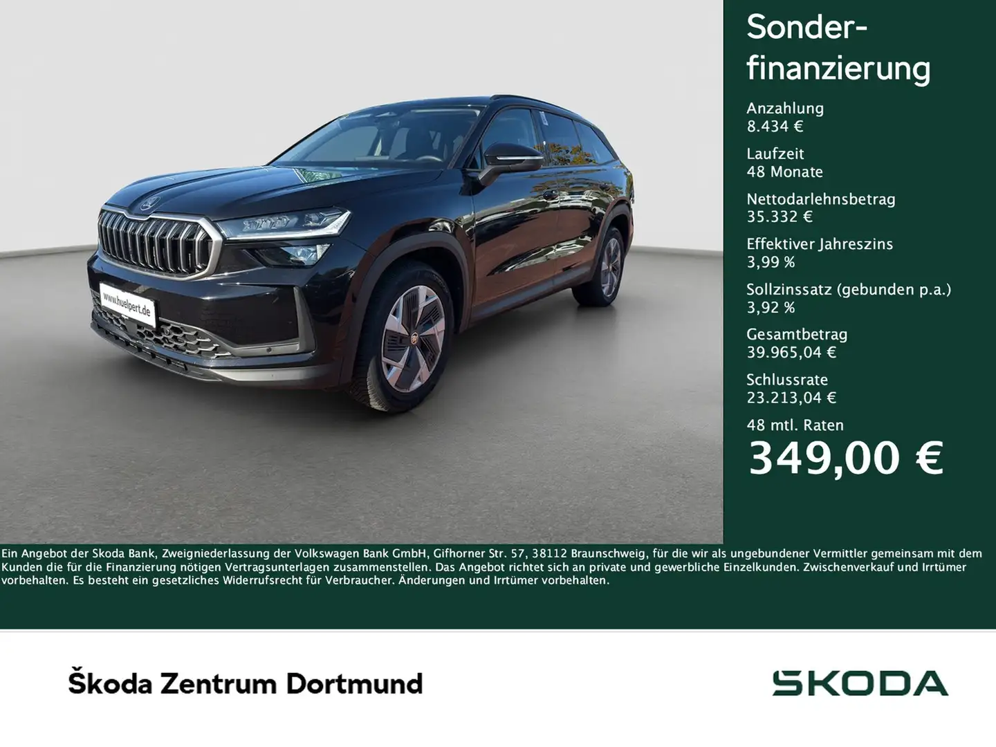Skoda Kodiaq 2.0 SELECTION 4X4 PANO CAM LM18 E-KLAPPE Noir - 1