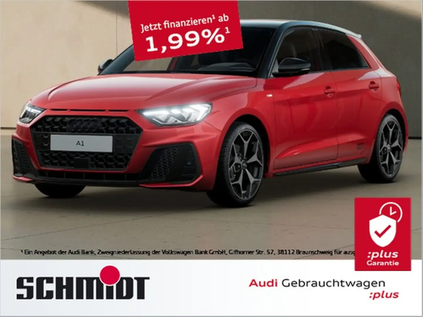 Audi A1 Sportback 30 TFSI S line Edition LM18 LED SONOS... Rot - 1