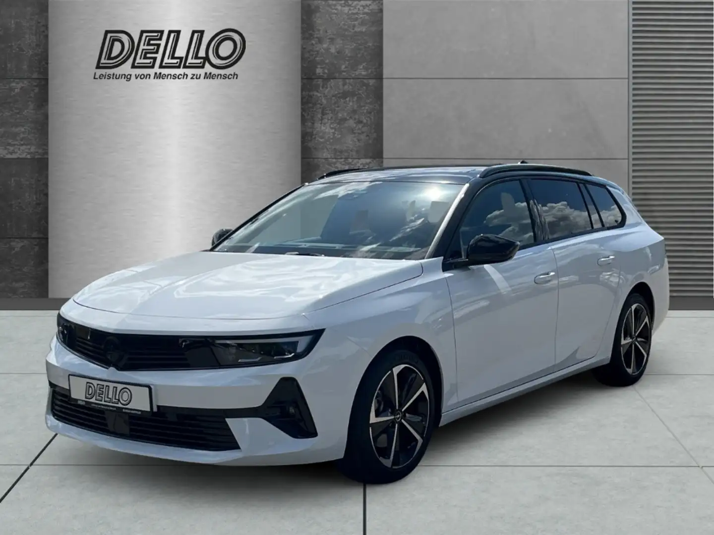 Opel Astra ST 1.2 GS HUD El. Panodach Navi 360 Kamera LED Ble Blanc - 1