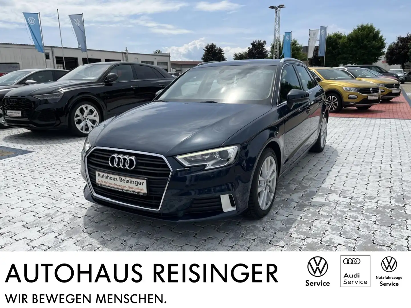 Audi A3 Sportback 1.0 TFSI Sport (Xenon,Navi,Sounds) Blu/Azzurro - 1
