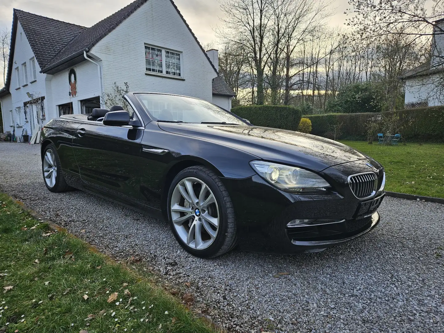 BMW 640 Cabriolet 640iA Noir - 2