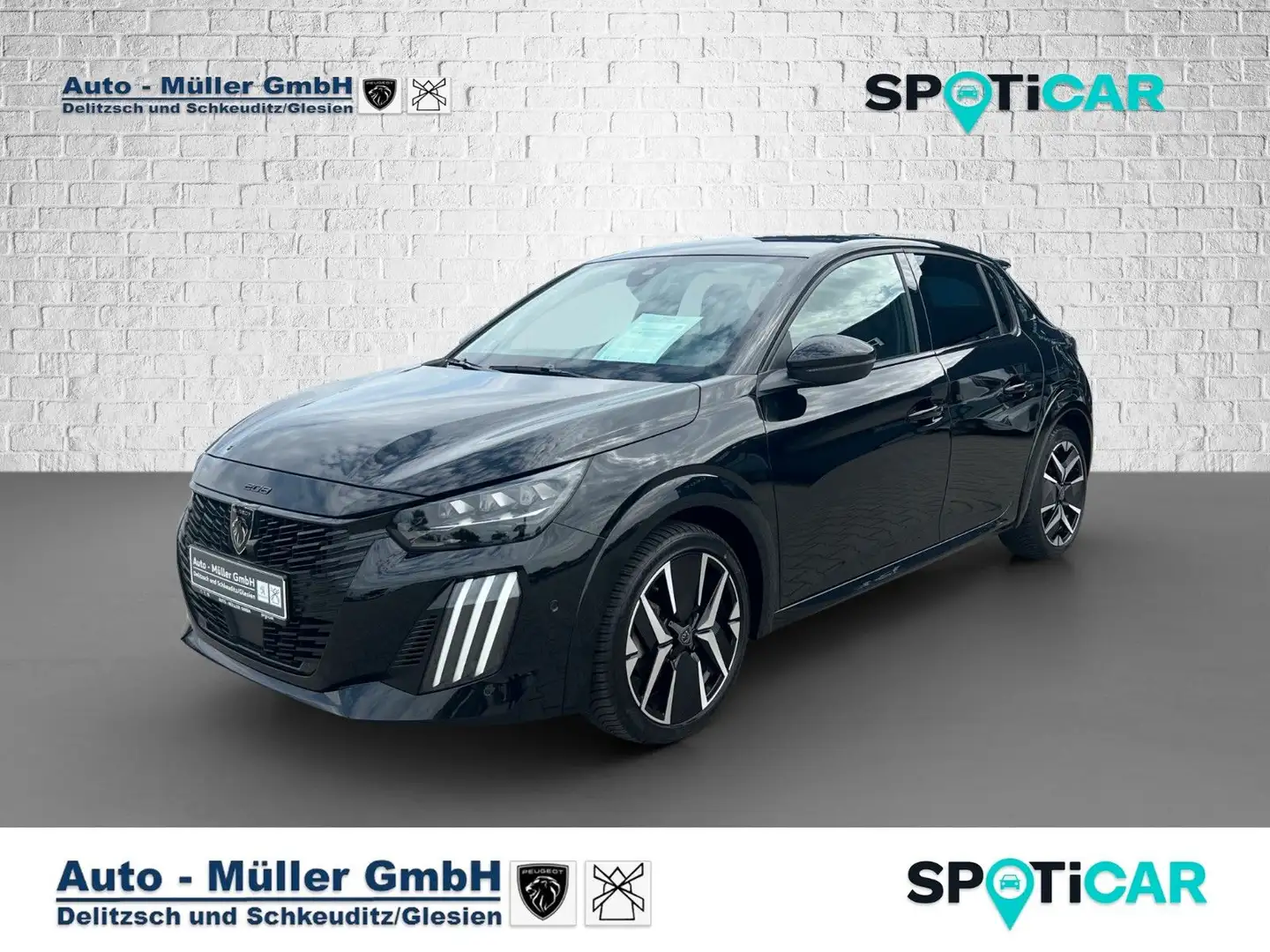 Peugeot 208 Hybrid 145 GT DSC6 /Navigation/LED Siyah - 1