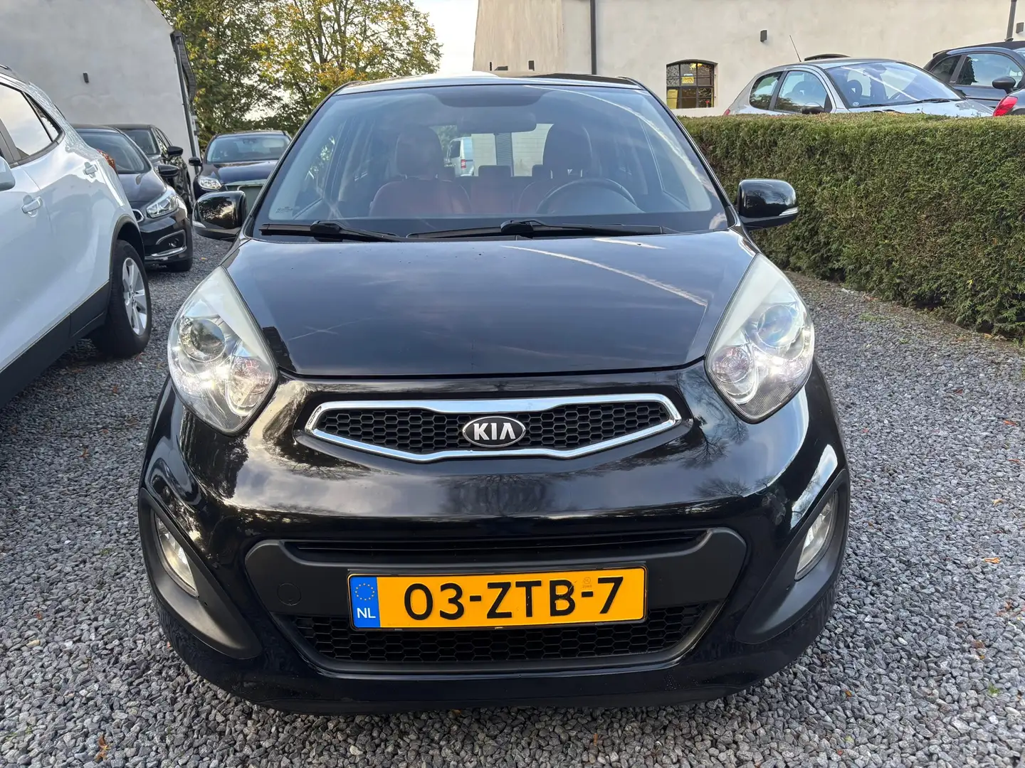 Kia Picanto 1.0 CVVT ISG Design Edition LEDER AIRCO Zwart - 2