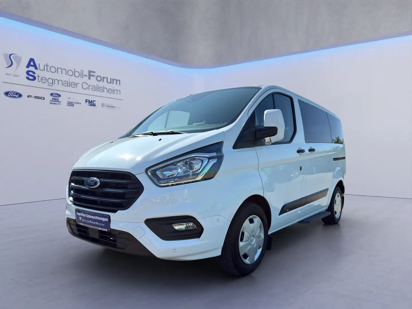 Ford Transit Custom Kombi 340 L1 *STANDHEIZUNG*RFK*NAVI*AHK* Blanc - 2