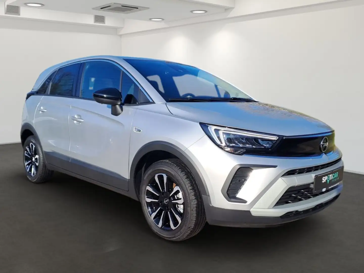 Opel Crossland 1.2 Elegance NAVI Kamera AHZV Sitzheiz. Silber - 2