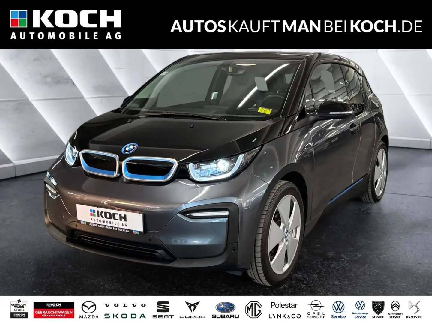 BMW i3 (120 Ah) Navi Kamera LED DAB SHZ PDC Bluetooth Gris - 1