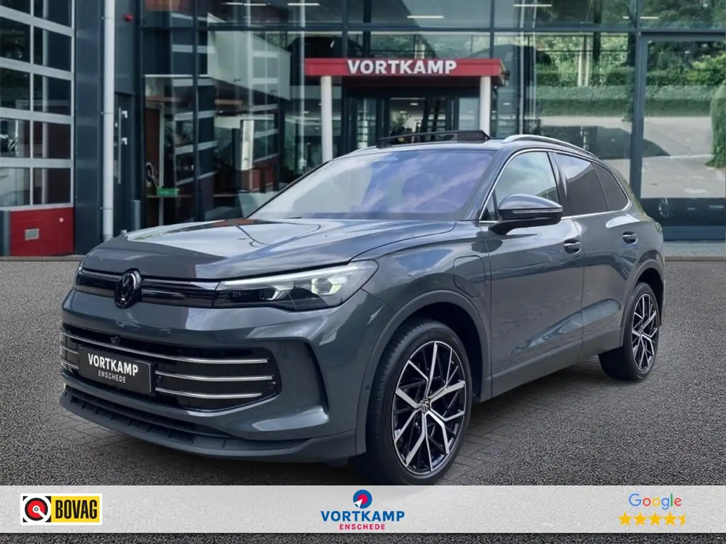 Volkswagen Tiguan 1.5 TSI EHYBRID ELEGANCE PANO-DAK/360-CAMERA/TREKH Grijs - 1