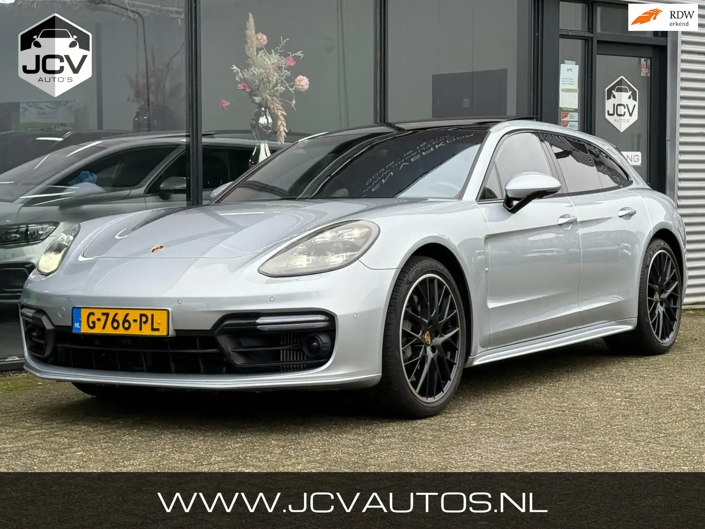 Porsche Panamera Sport Turismo 2.9 4S SPORT CHRONO/PANO/360 Grijs - 1