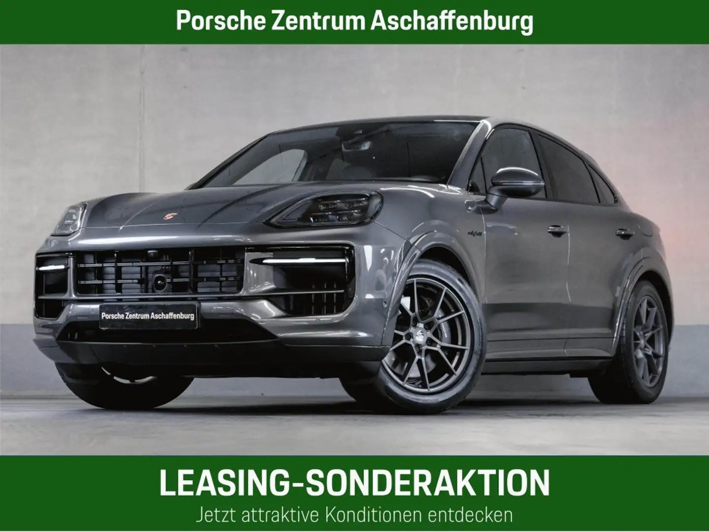 Porsche Cayenne E-Hybrid Coupé AHK Sportdesign Grau - 1