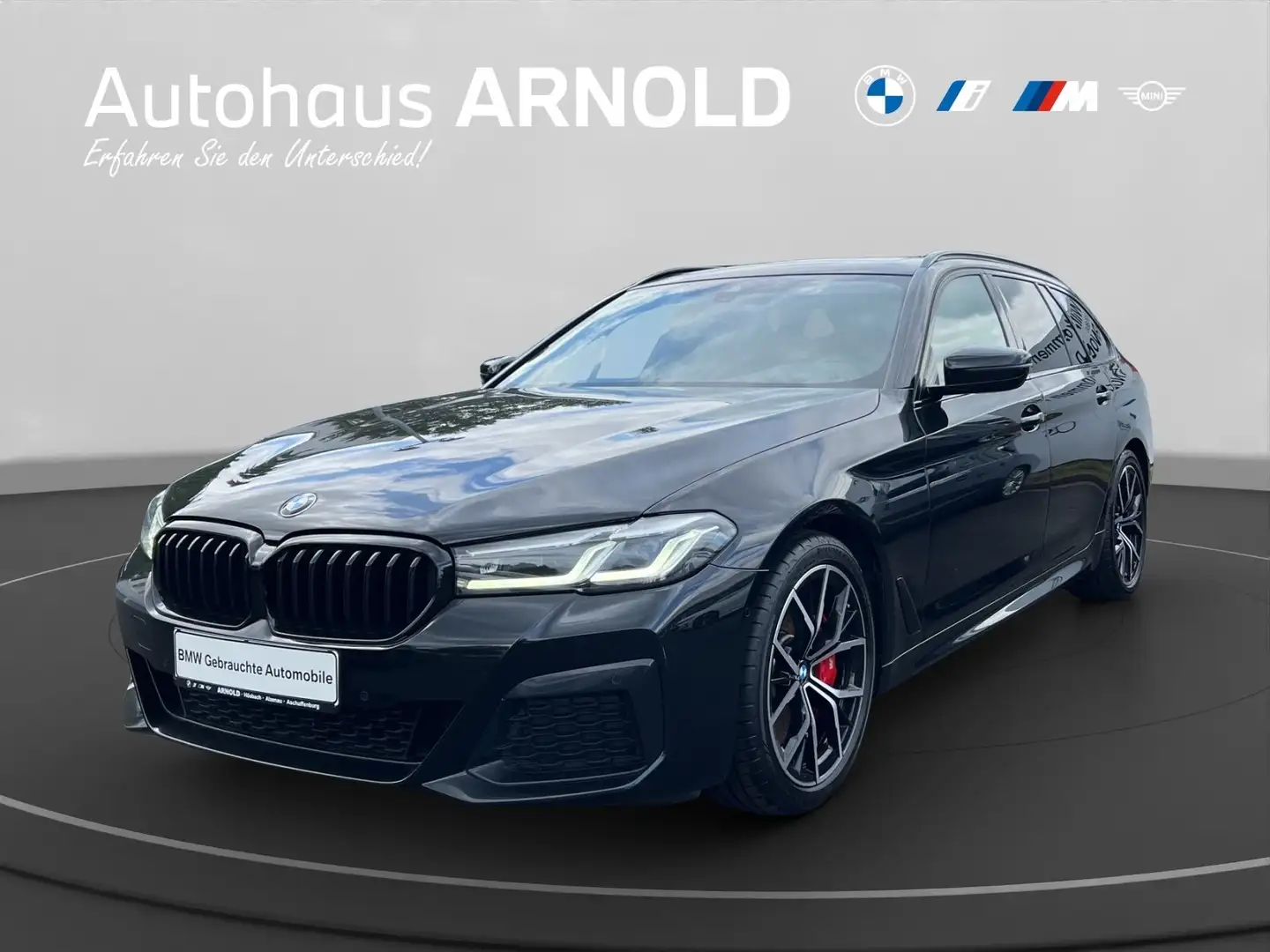 BMW 540 d xDrive Touring M Sportpaket Pano.Dach Lenkradhzg Noir - 1