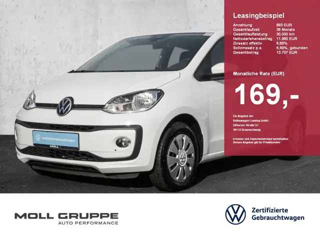 Volkswagen up! move  KAM PDC SHZ