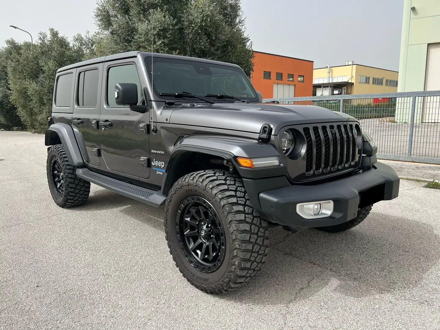 Jeep Wrangler Wrangler Unlimited 2.0 turbo Sahara auto Nero - 2