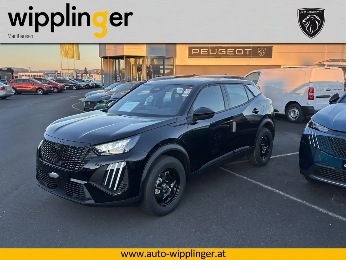 Peugeot 2008 Style, 100PS, 6G Schwarz - 1