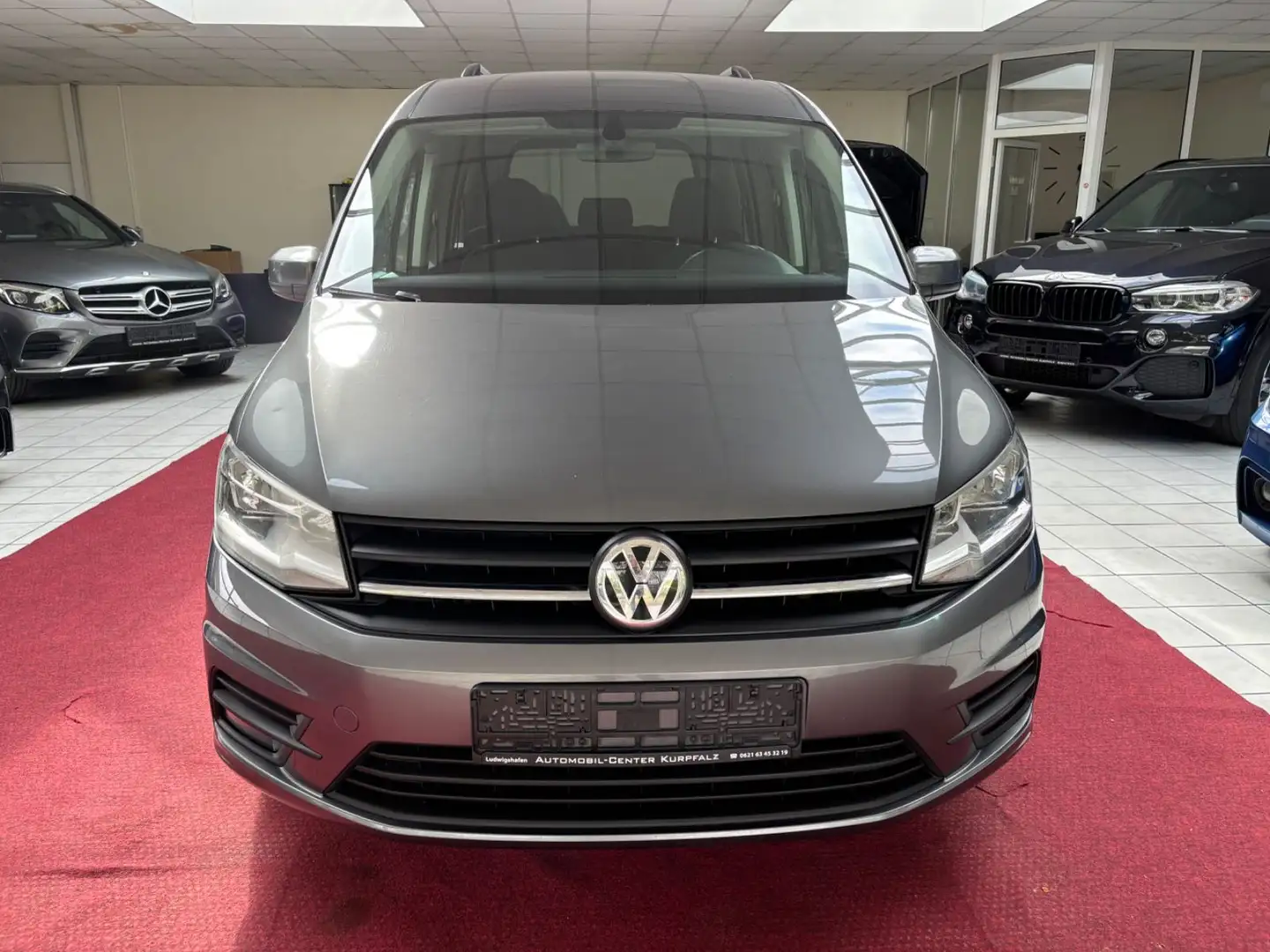 Volkswagen Caddy PKW Trendline BMT NAVI+DSG+PDC Grijs - 2
