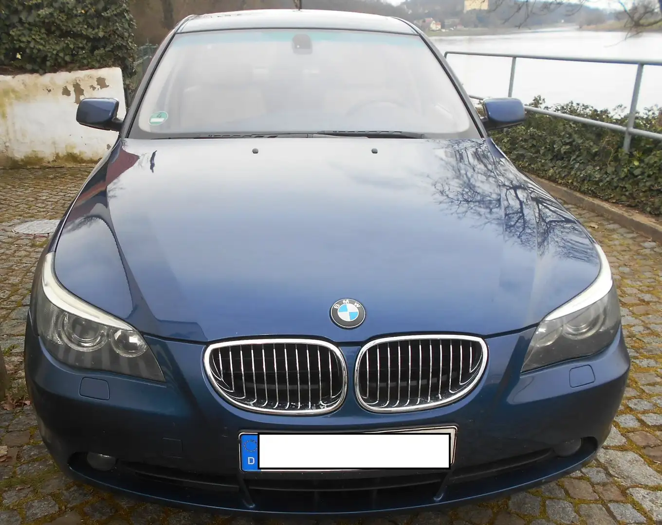 BMW 525 5er 525i Azul - 2