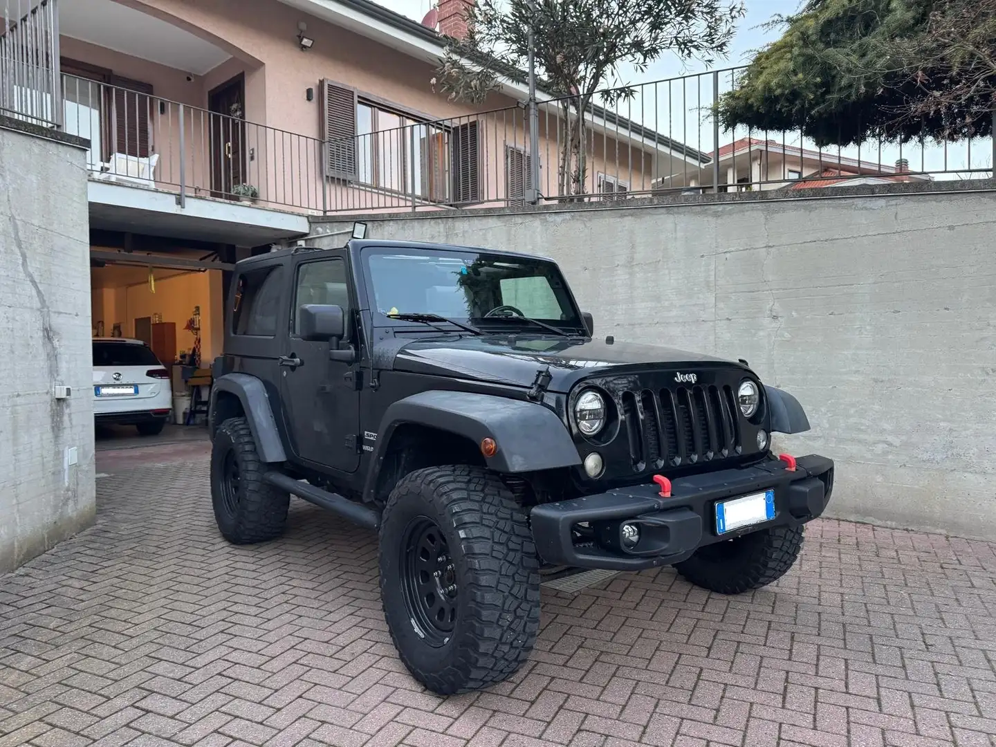 Jeep Wrangler Wrangler III 3p 2.8 CRD Rock's MANUALE Nero - 1