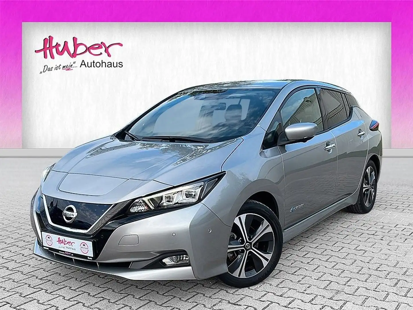 Nissan Leaf TEKNA 40 kWh 150 PS (*360°-KAMERA*NAVI*) Silber - 1
