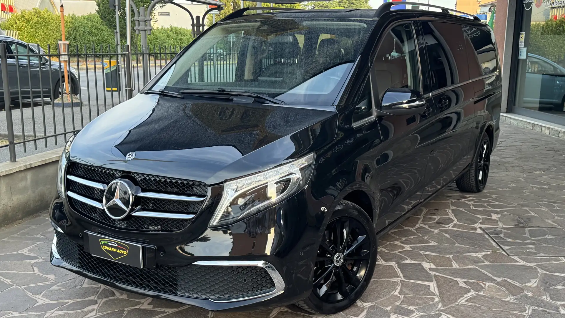 Mercedes-Benz V 250 Extralong  PREMIUM 8 POSTI GANCIO TRAINO 190 CV Nero - 1