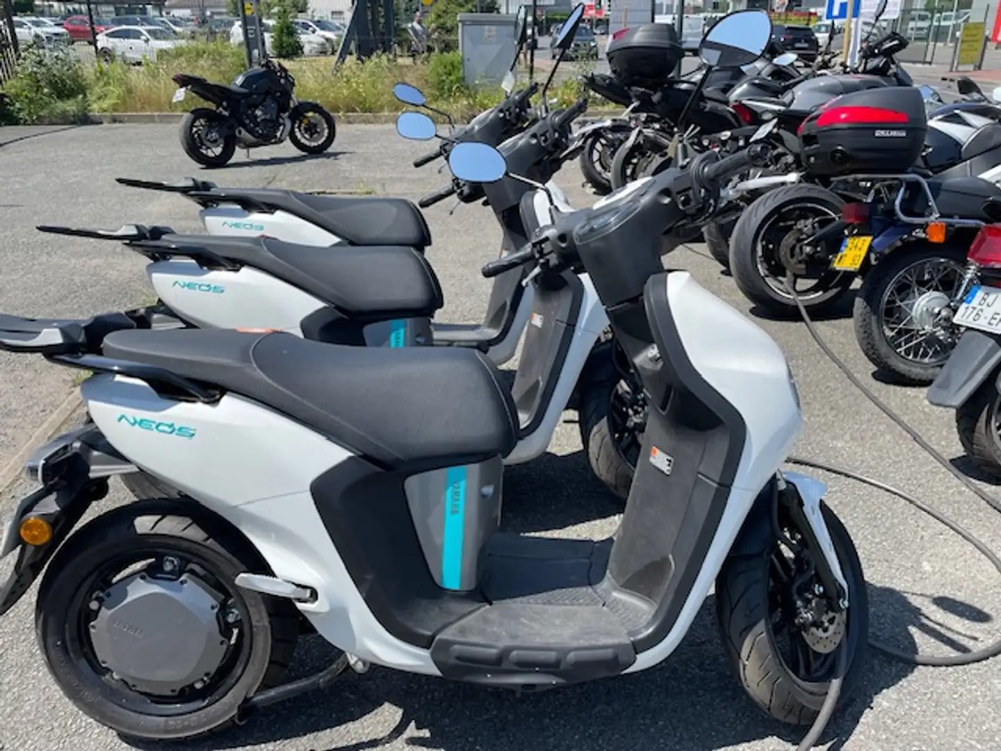 Yamaha NEOs 50 Blanc - 1