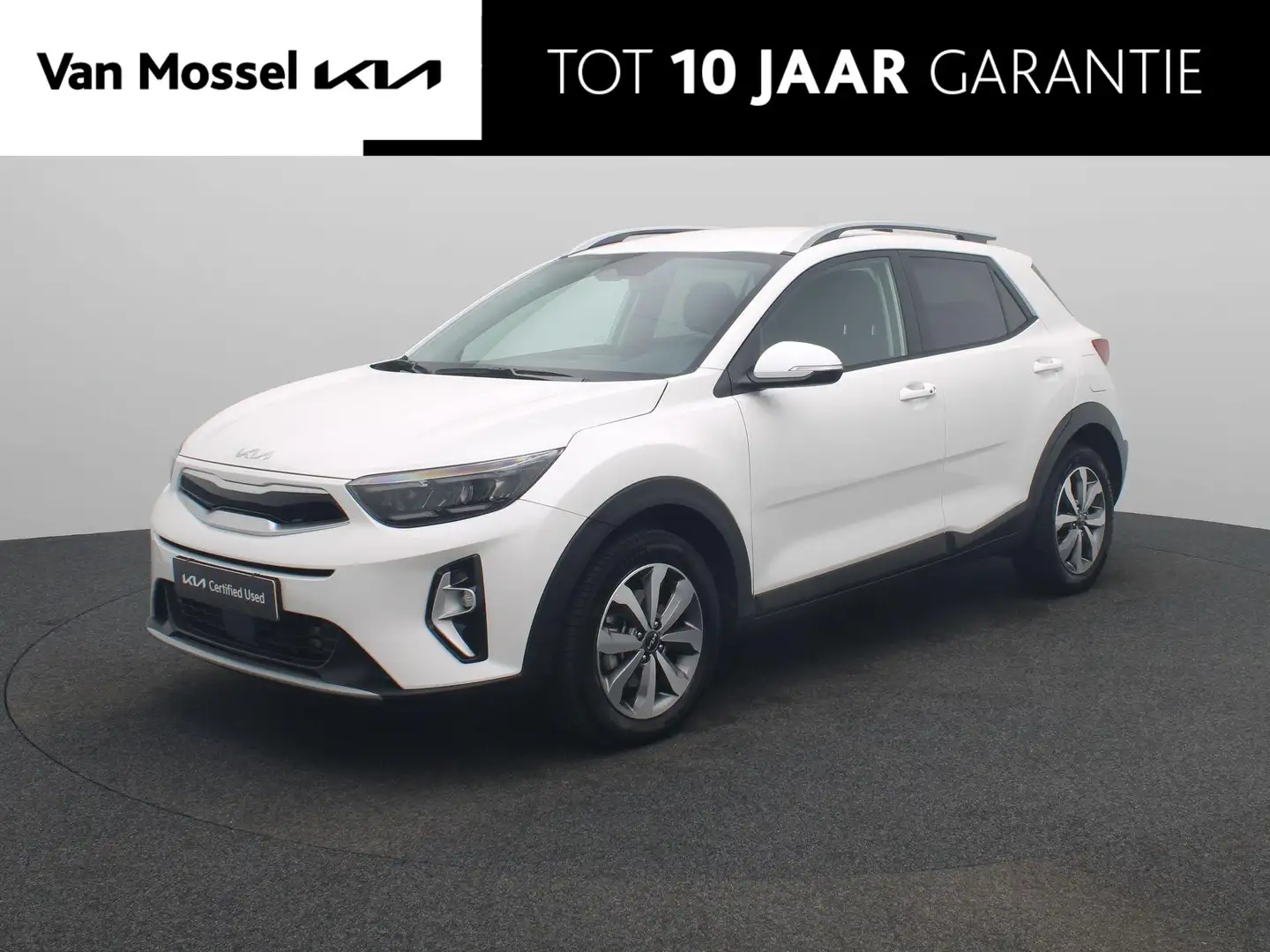 Kia Stonic 1.0 T-GDi MHEV DynamicPlusLine Stoelverwarming | K Wit - 1
