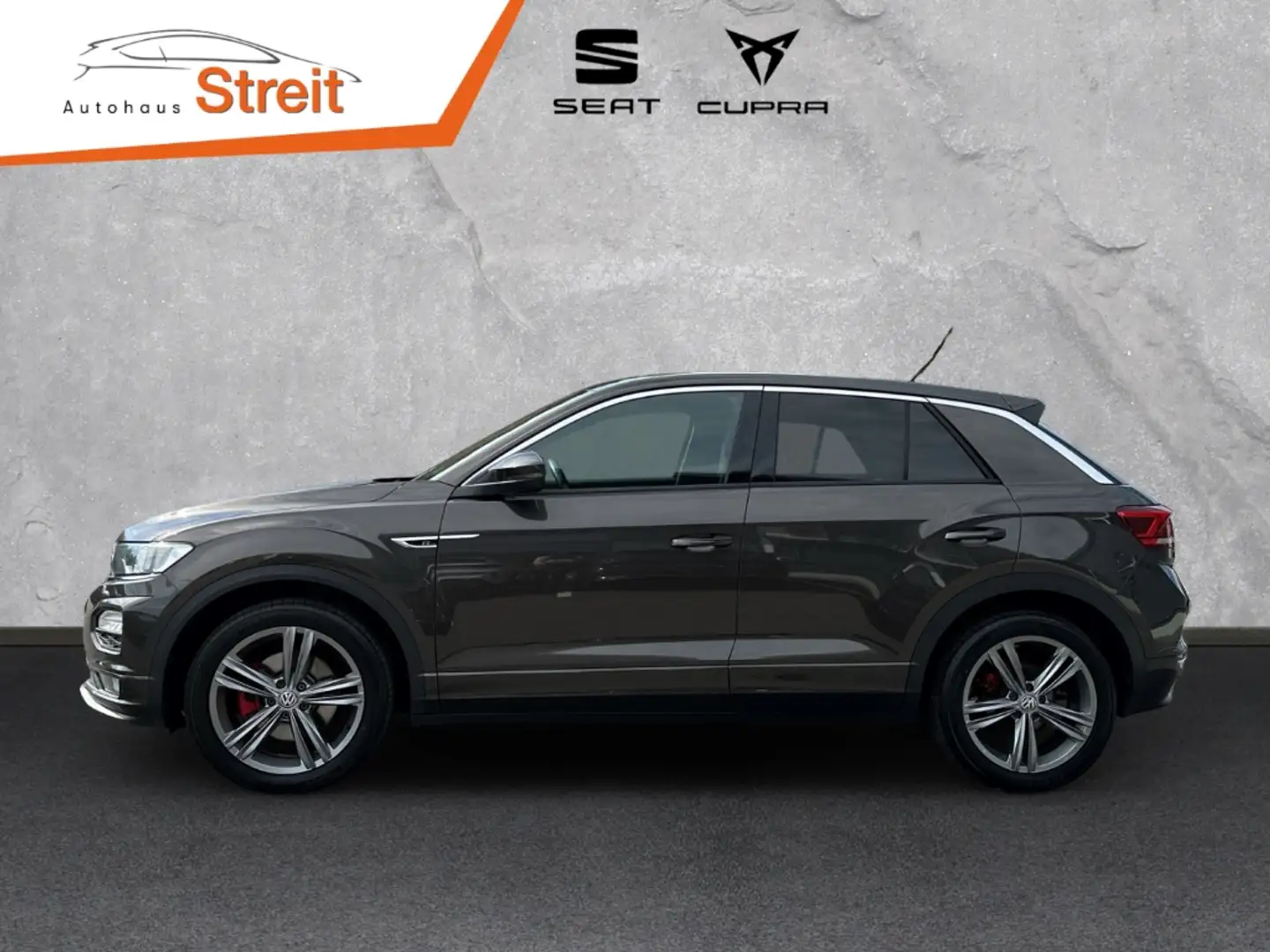 Volkswagen T-Roc Sport 1.5 TSI 110 kW 6-Gang Sportpaket AHK-abnehmb Brun - 2