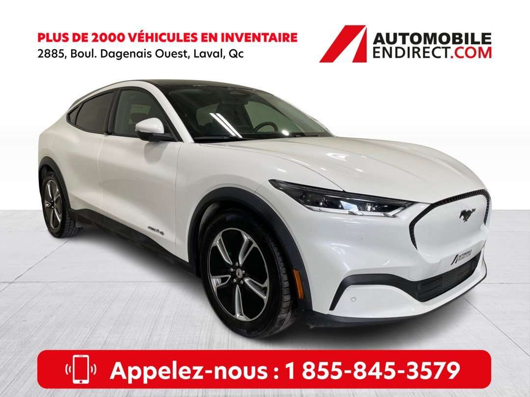2021 Ford Mustang Mach-E Select AWD Mags Cuir GPS Sièges Chauffants Caméra