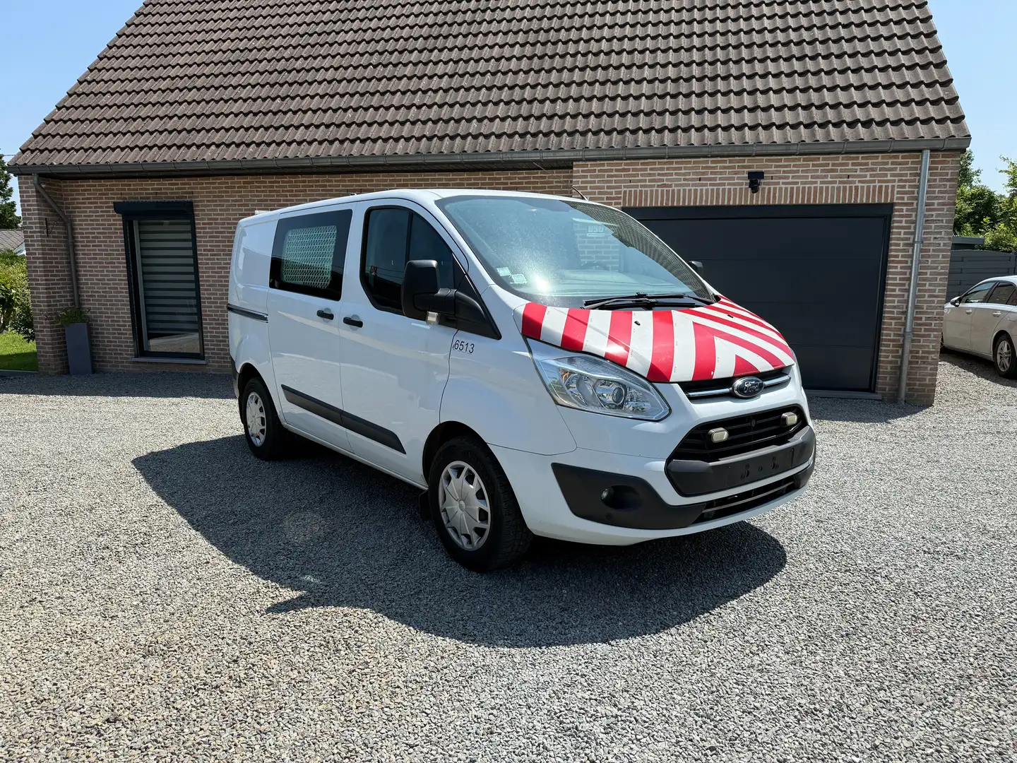 Ford Transit Custom TVAC CUSTOM UTILITAIRE [5] Blanc - 1