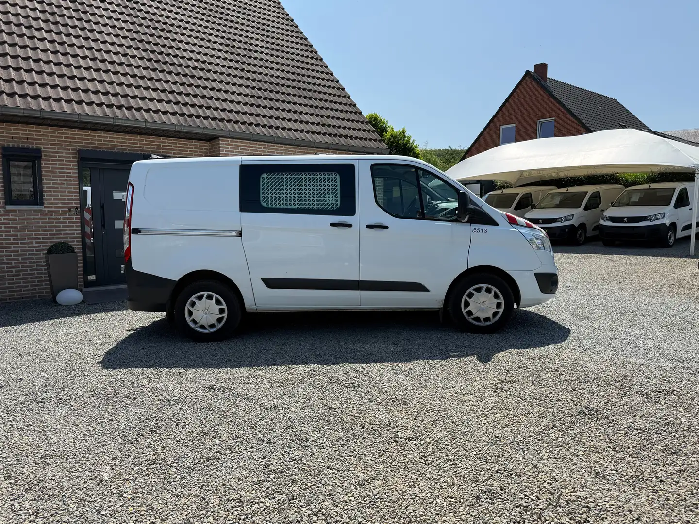 Ford Transit Custom TVAC CUSTOM UTILITAIRE [5] Blanc - 2