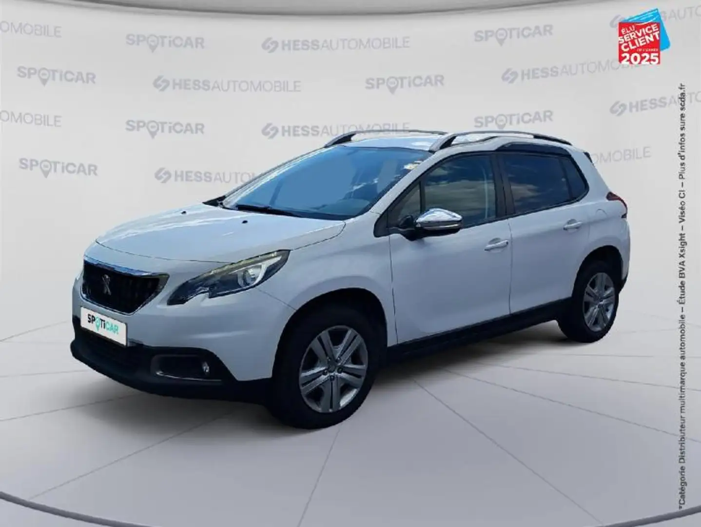 Peugeot 2008 1.2 PureTech 82ch Style Blanc - 1