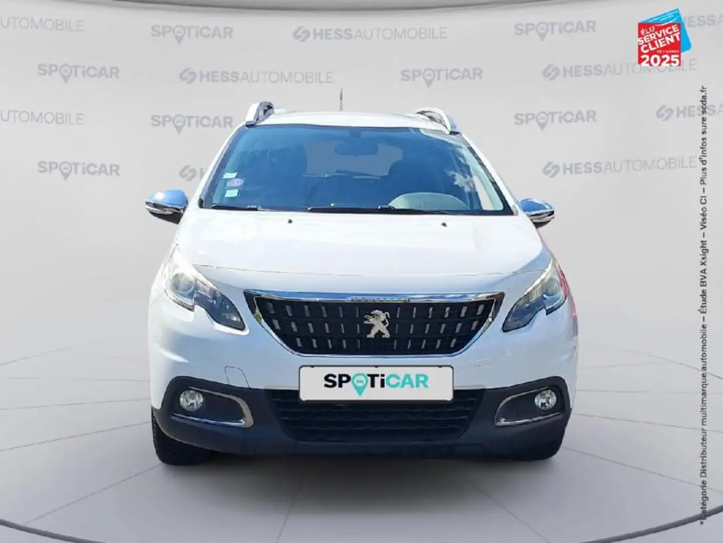Peugeot 2008 1.2 PureTech 82ch Style Blanc - 2