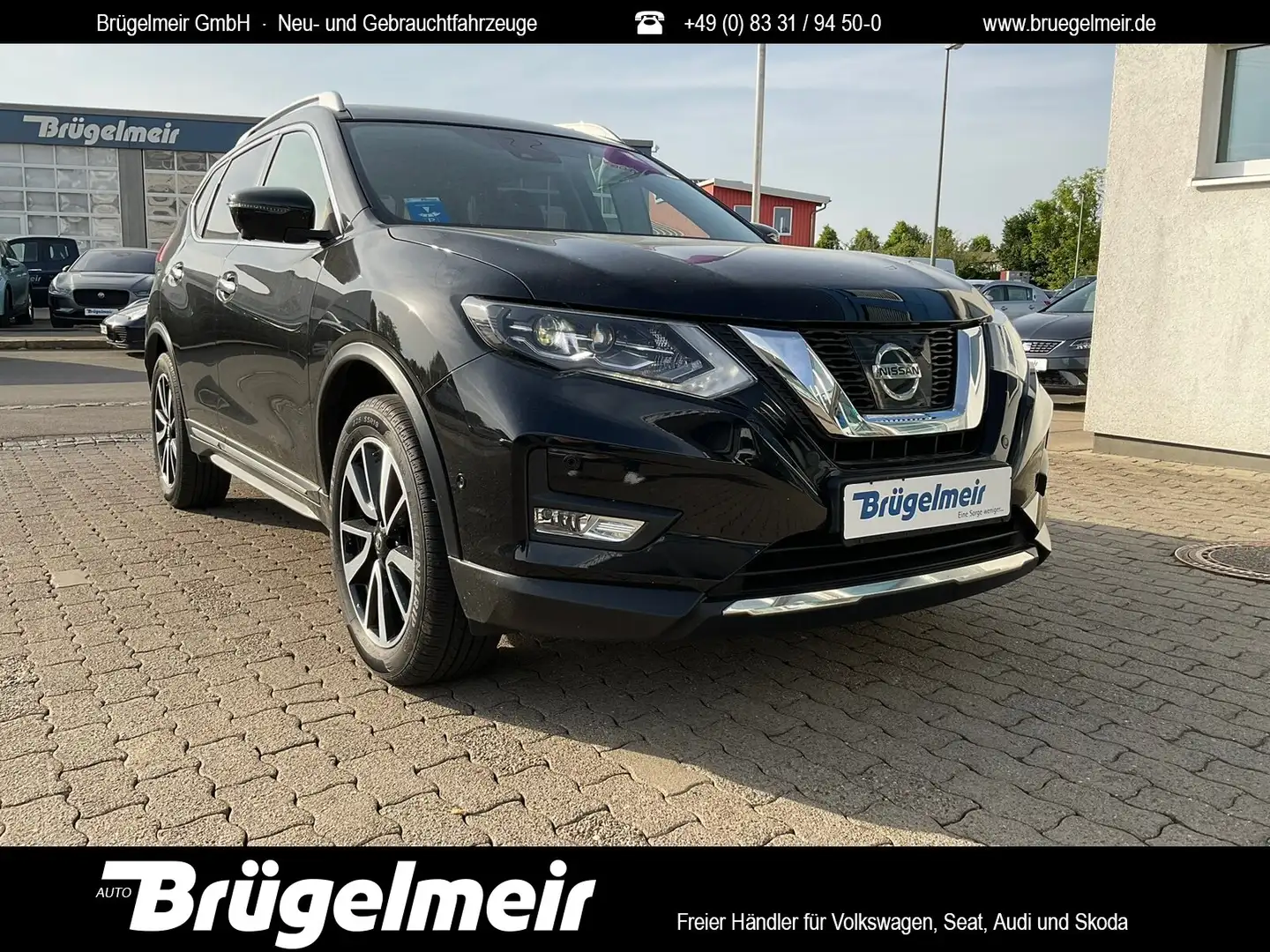 Nissan X-Trail X-Trail 1.6 DIG-T Tekna+NAVI+LEDER+PANO+LED+360° Schwarz - 1