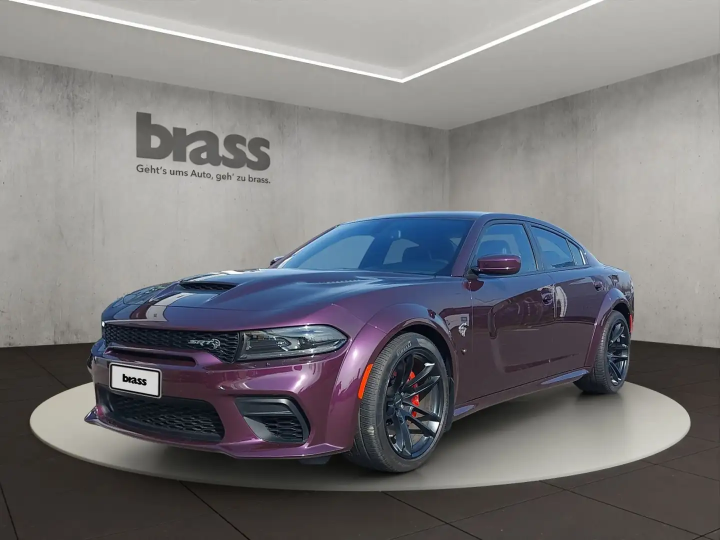 Dodge Charger SRT Hellcat Widebody Burdeos - 1