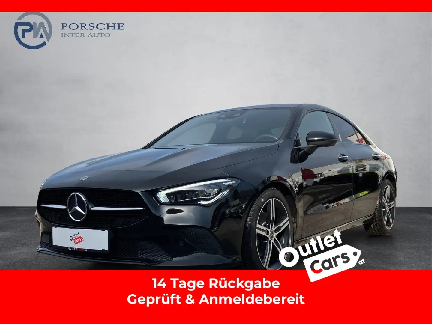 Mercedes-Benz CLA 180 d Progressive CARPLAY+LED+LEDER+NAVI+PANO Schwarz - 1