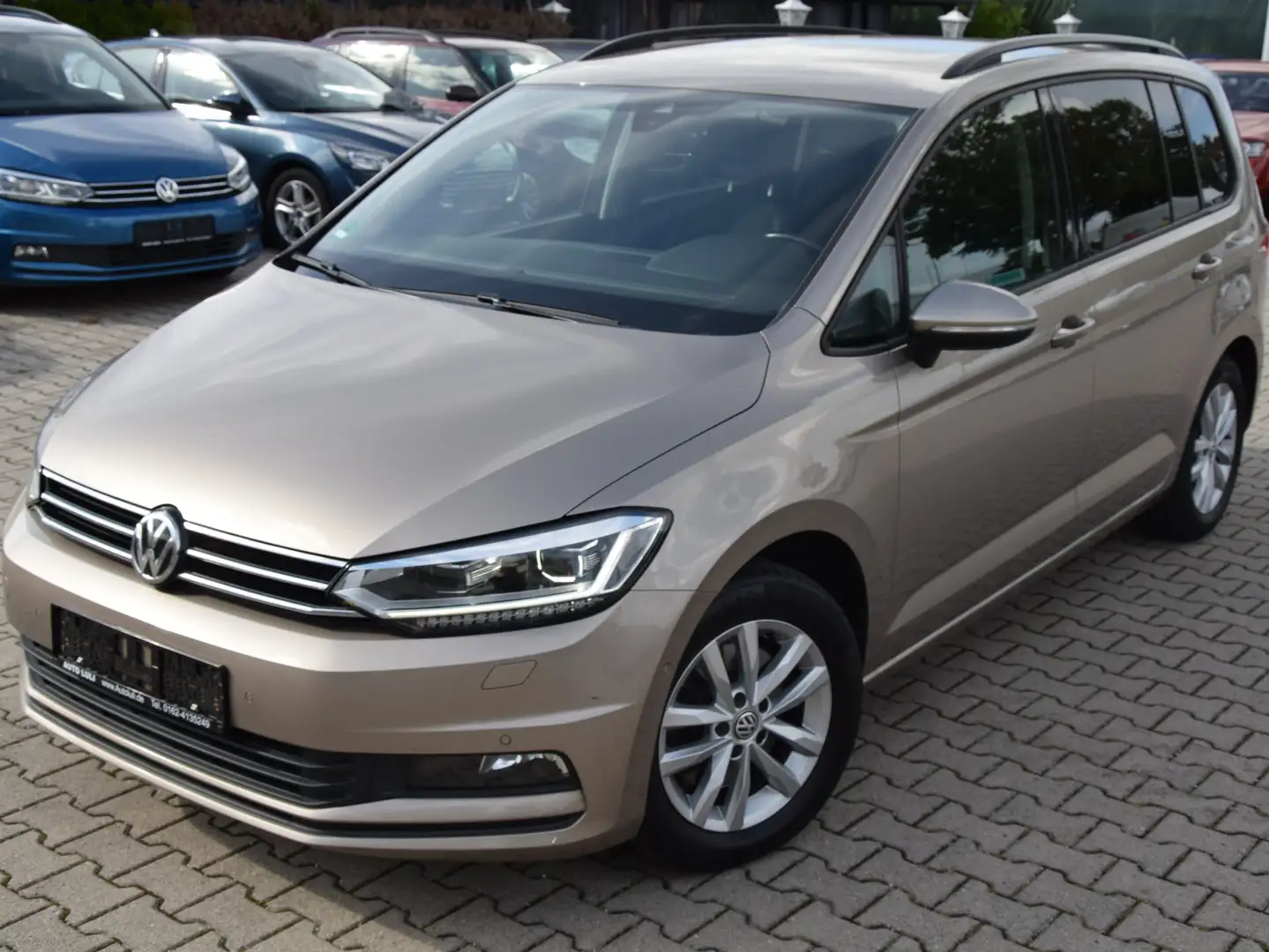 Volkswagen Touran Comfortline BMT/ Led,Navi,Parkpilot,Acc,Shz,Pdc Beige - 2